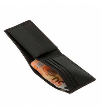 Joumma Bags Adept Max Enotna črna denarnica - 11x8x1cm