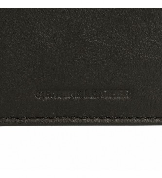 Joumma Bags Pojedynczy czarny portfel Adept Max -11x8x1cm
