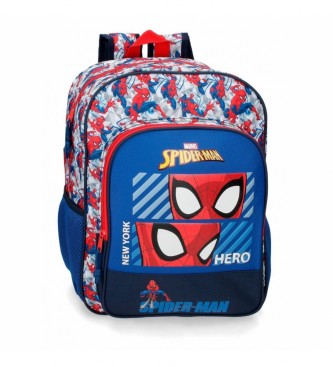 Joumma Bags Zaino scuola Spiderman blu -30x38x12cm-