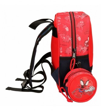 Joumma Bags Czerwony plecak przedszkolny Go Spidey -23x25x10cm