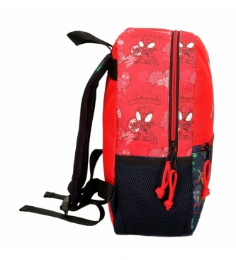 Joumma Bags Go Spidey nahrbtnik rdeča -25x32x12cm