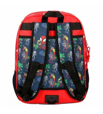 Joumma Bags Mochila Escolar Go Spidey  adaptable rojo -30x38x12cm-