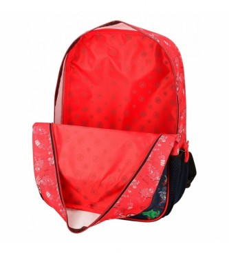 Joumma Bags Sac  dos scolaire Go Spidey avec chariot rouge -30x38x12cm