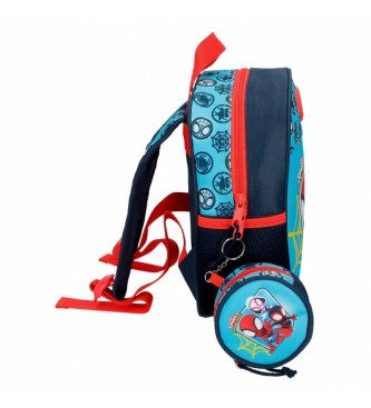 Joumma Bags Spidey Team Up adaptable nursery backpack blue -23x25x10cm