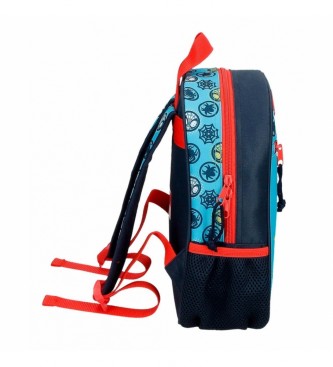 Joumma Bags Spidey Team Up adaptable backpack blue -23x28x10cm