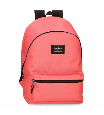 Pepe Jeans Pepe Jeans Aris Colorful Coral Datorryggsck med tv fack