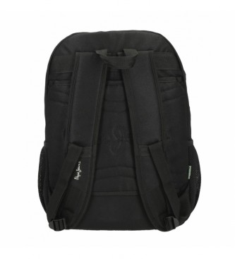 Pepe Jeans Pepe Jeans Davis backpack 44cm two compartments black