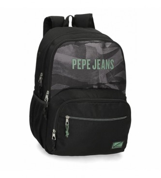 Pepe Jeans Pepe Jeans Davis sac  dos adaptable 44cm deux compartiments noir