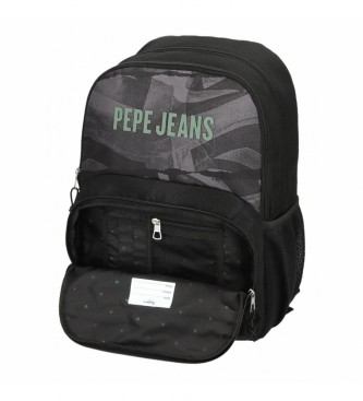 Pepe Jeans Pepe Jeans Davis sac  dos adaptable 44cm deux compartiments noir