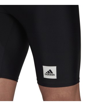 adidas Solid long black swimsuit