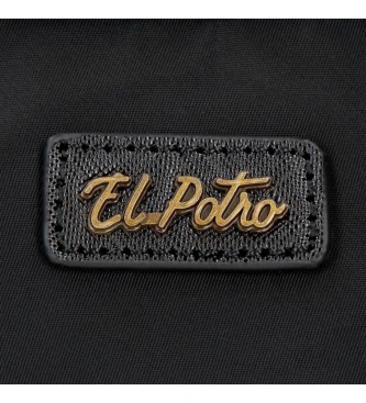 El Potro El Potro Lana Računalniški nahrbtnik Black