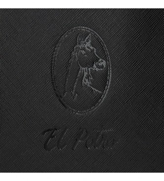 El Potro Porte-monnaie noir El Potro Lana