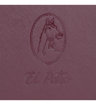 El Potro El Potro Lana Shoulder Handbag Bordeaux