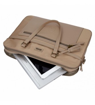 El Potro El Potro Lana Beige Laptop briefcase