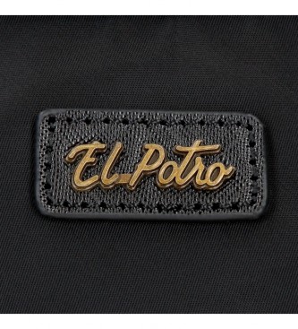 El Potro Sac fourre-tout en laine Pepe El Potro Noir