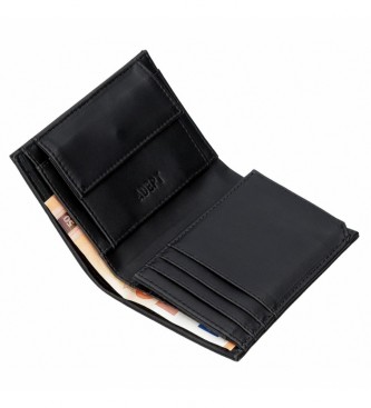 Joumma Bags Adept Mark Portafoglio verticale con portamonete nero