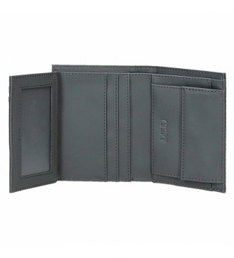 Joumma Bags Adept Mark Vertikalna denarnica s sivim kovčkom za kovance