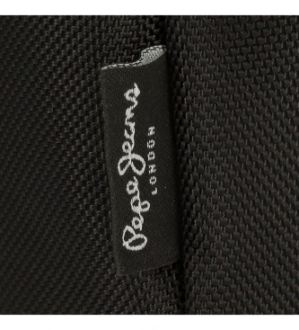 Pepe Jeans Pepe Jeans Soho computer backpack with two compartments black