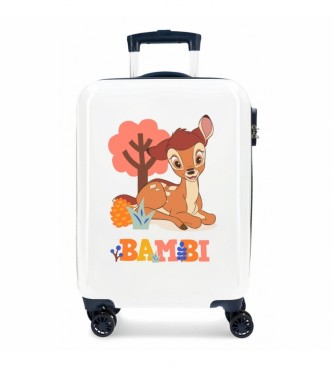 Disney Kuffert i kabinestrrelse Bambi rigid 55 cm Hvid