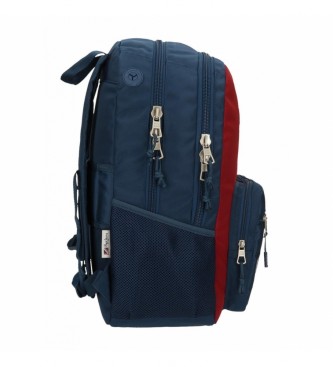 Pepe Jeans Pepe Jeans Chest backpack two compartments red