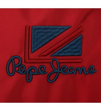 Pepe Jeans Borsa rossa con coulisse sul petto di Pepe Jeans