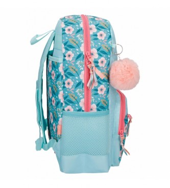Movom Movom Never Stop Dreaming anpassungsfhiger Rucksack 42cm blau