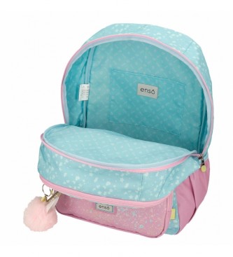 Enso Enso Magic Unicorn backpack double adaptable compartment pink