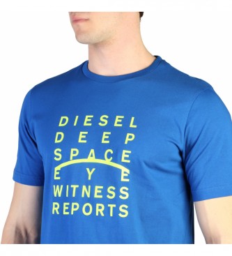 Diesel Camiseta T_JUST_J5 azul