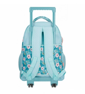 Movom Movom Never Stop Dreaming 2 Wheeled Backpack azul