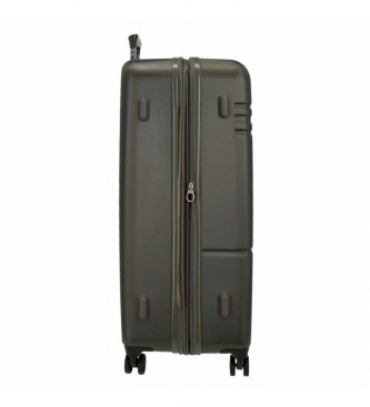 Movom Movom Galaxy Ensemble de bagages  coque dure 55-68-78cm Noir