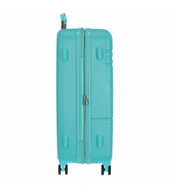 Movom Movom Galaxy Turquoise Hard Shell 55-68-78cm Luggage Set