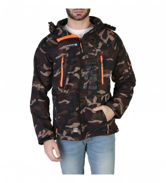 Geographical Norway Techno-camo_man jas bruin
