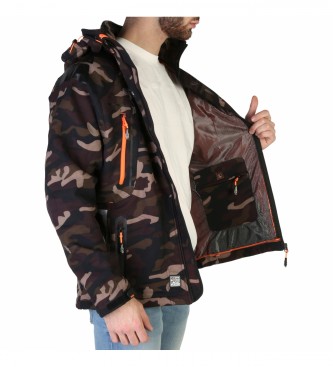 Geographical Norway Techno-camo_man jas bruin