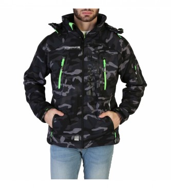 Geographical Norway Techno-camo_man jacket black