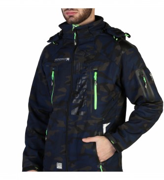 Geographical Norway Techno-camo_man jacket navy
