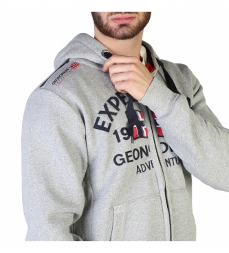 Geographical Norway Sweat-shirt gris Flag_man