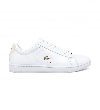 Lacoste Sneakers Court in pelle bianche