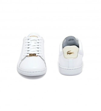 Lacoste Sneakers Court in pelle bianche