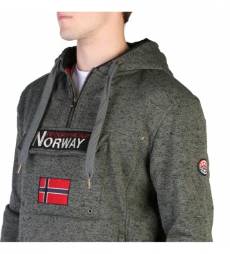 Geographical Norway Upclass_man grey sweatshirt