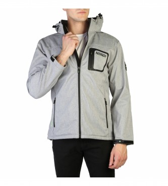 Geographical Norway Giacca Texshell_uomo grigio