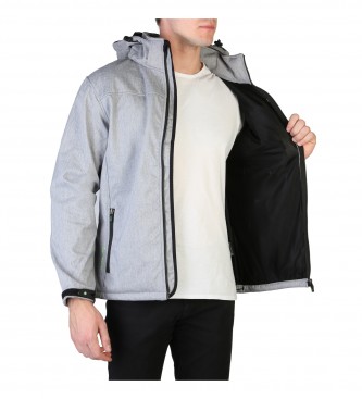 Geographical Norway Texshell_man jacket gris