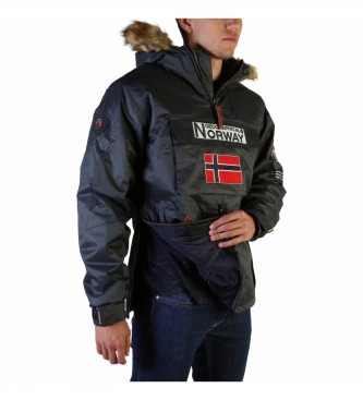 Geographical Norway Veste Barman_man grise