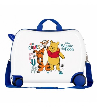 Disney Kinderkoffer 2 Rder multidirektional Winnie & Tigger wei