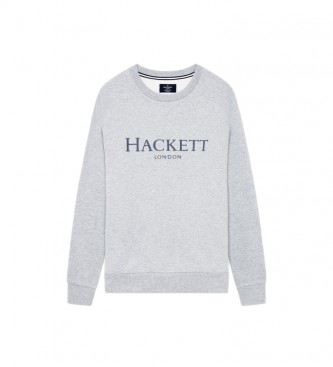 Hackett London London Crew logo sweatshirt grey