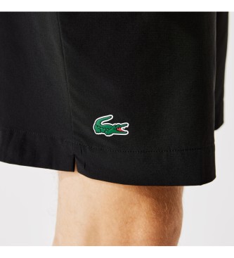 Lacoste Black logo shorts