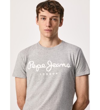 Pepe Jeans Camiseta Estiramiento Original N gris