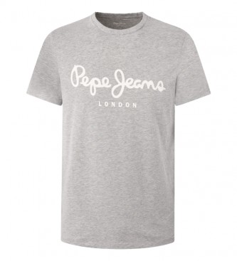 Pepe Jeans T-shirt Original Stretch gris N