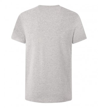 Pepe Jeans Camiseta Estiramiento Original N gris