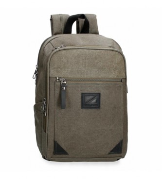 Pepe Jeans Pepe Jeans Barkston computer and laptop backpack green