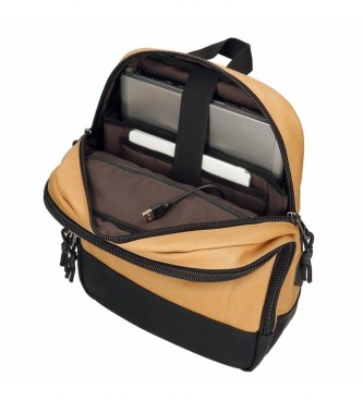 Pepe Jeans Pepe Jeans East End beige backpack computer and laptop backpack